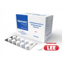 ATENOLOL 100 MG TAB. X1000 LAFSA (POR UNIDAD)