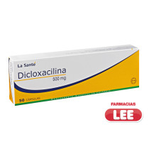 DICLOXACILINA 500MG X 50 CAP (POR UNIDAD)
