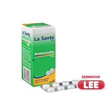 ACETAMINOFEN LA SANTE 500MG X 100 TAB. (POR UNIDAD)