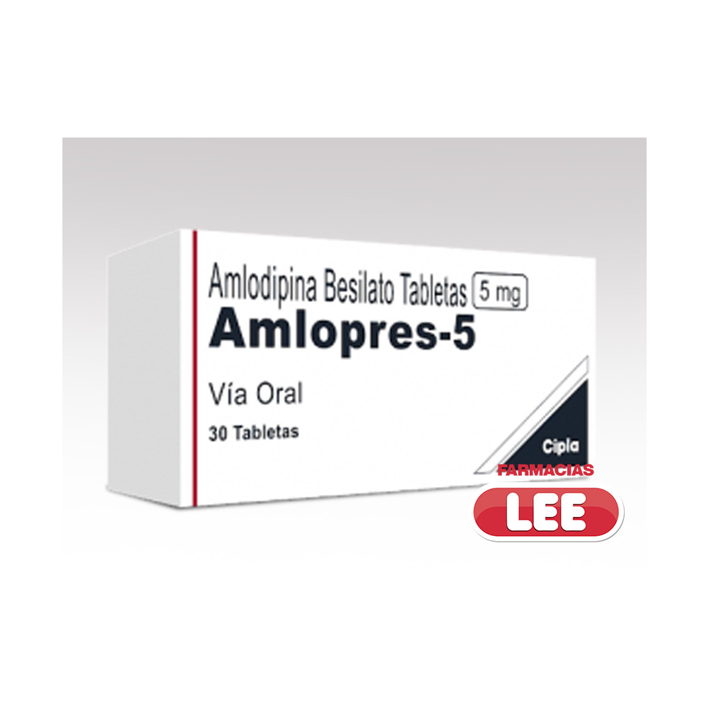 AMLOPRES 5 X 30 TAB. (POR UNIDAD)