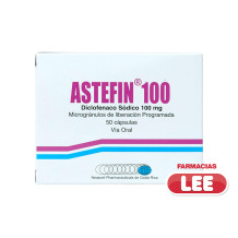 ASTEFIN 100 MG.X 50 CAPS. (POR UNIDAD)
