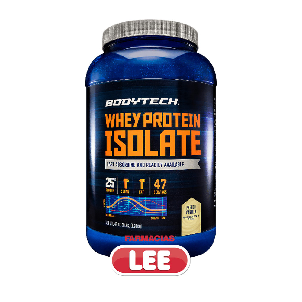 BODYTECH WHEY PROTEIN ISOLATE VAINILLA 30.4 G X 12 (POR UNIDAD)