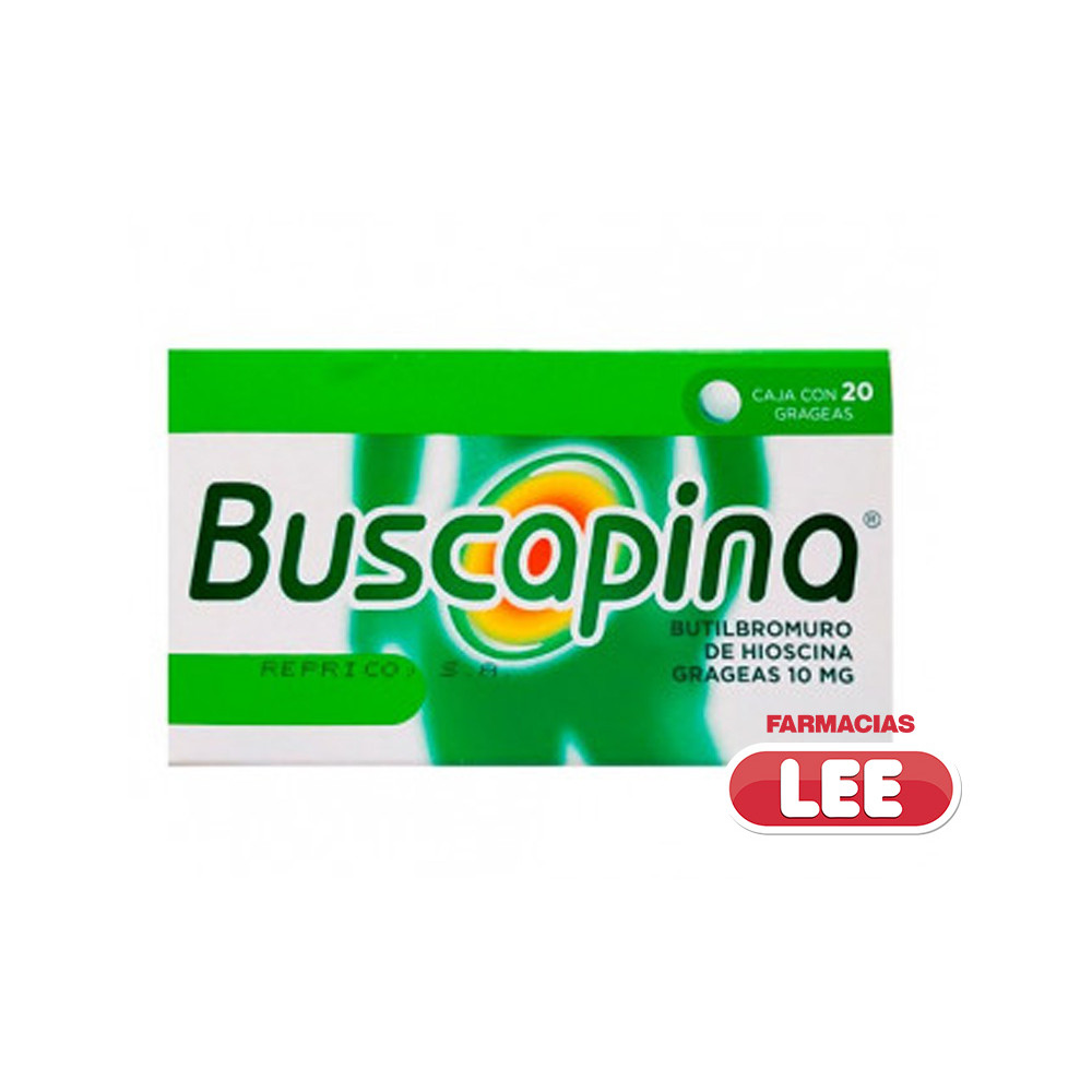 BUSCAPINA 10MG X 20 GRAGEAS (POR UNIDAD)