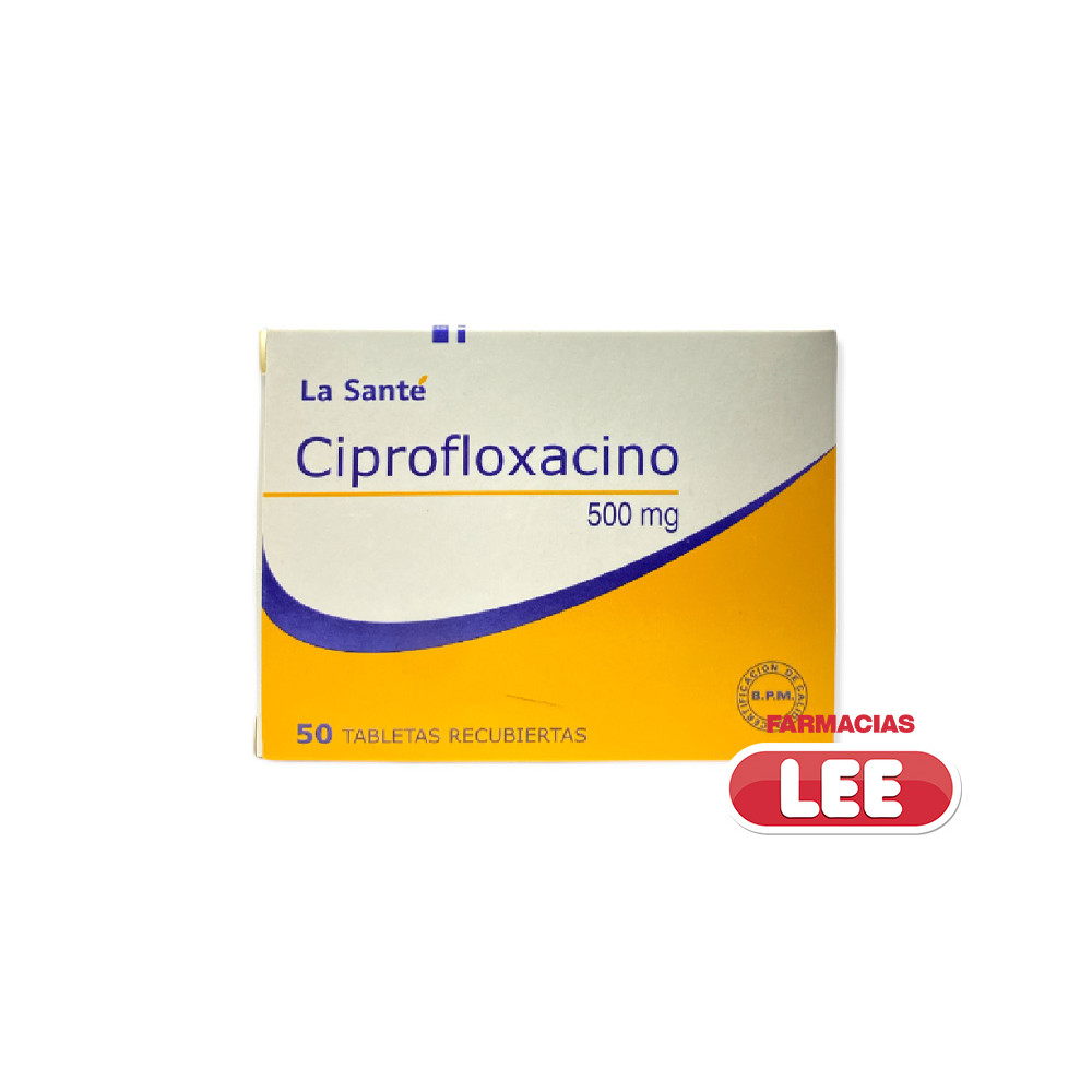 CIPROFLOXACINO 500MG X 50 CAP. (POR UNIDAD)