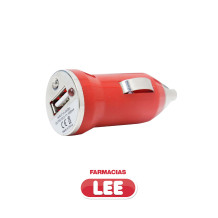 CORTE BASE CARGADOR USB PARA AUTOS