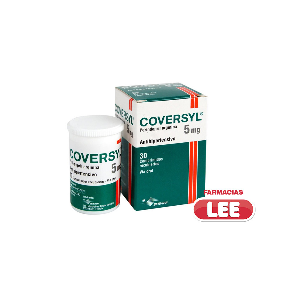 COVERSYL 5 MG. X 30 COMP. (POR UNIDAD)