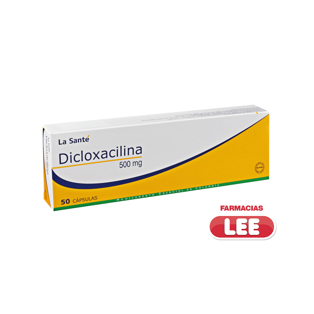 DICLOXACILINA 500MG X 50 CAP (POR UNIDAD)