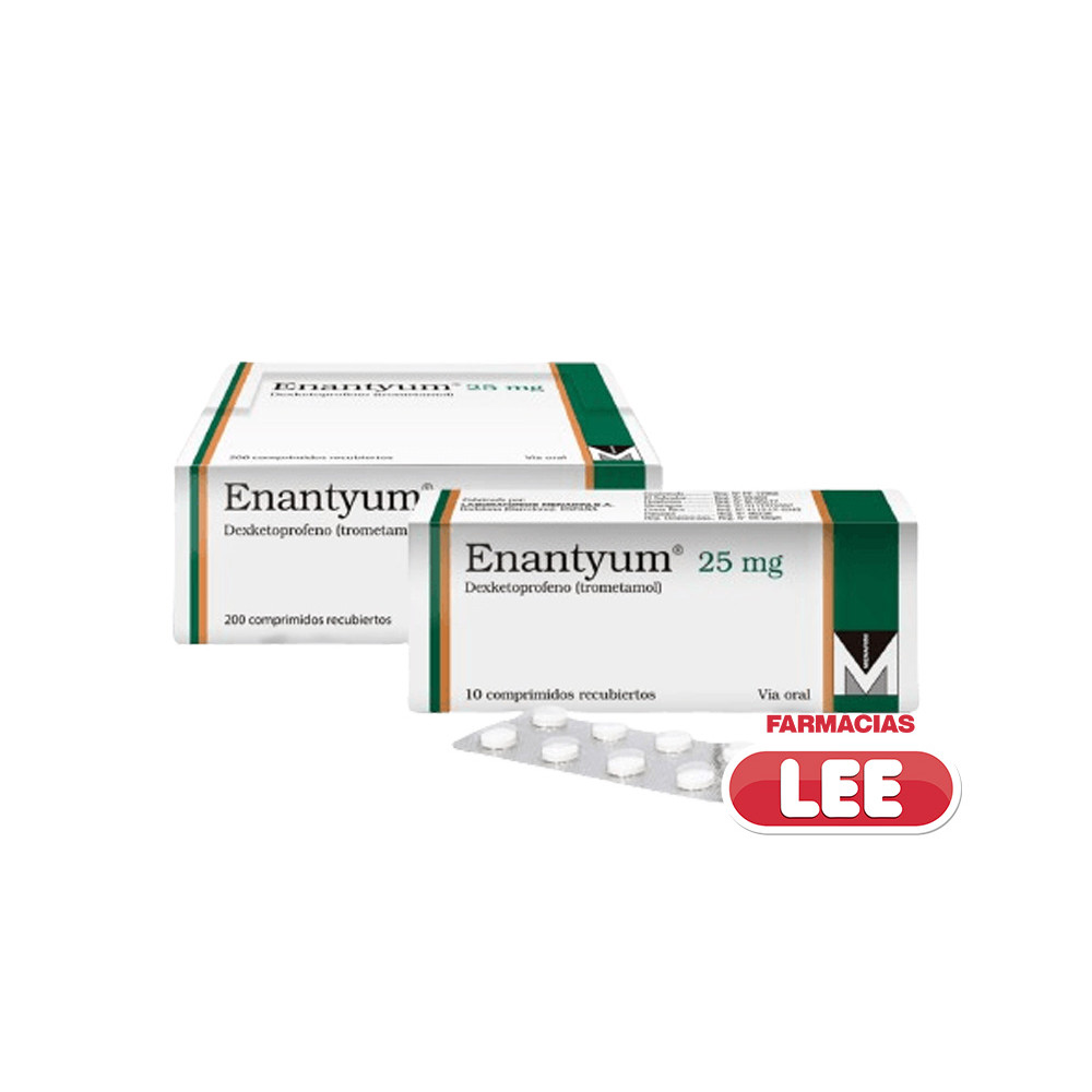 ENANTYUM 25 MG X 200 COMP (POR UNIDAD)