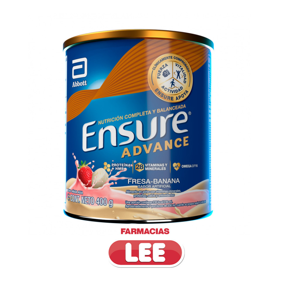 ENSURE ADVANCE FRESA - BANANA 400G