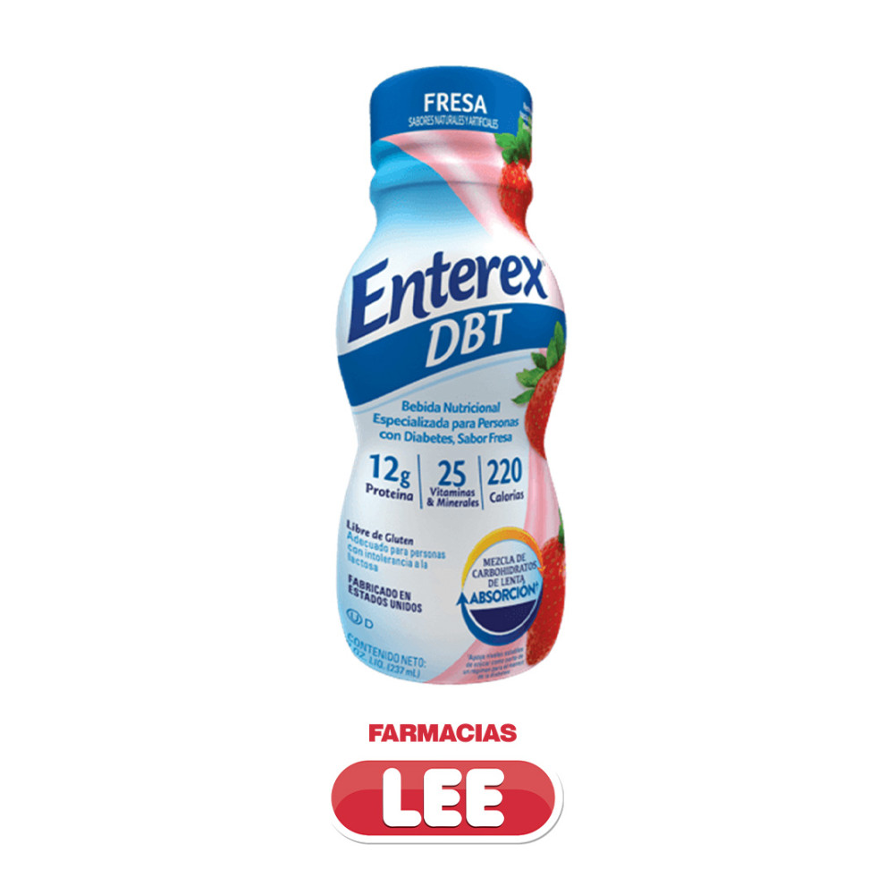 ENTEREX DIABETIC FRESA 8OZ