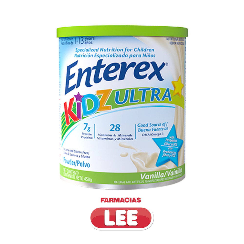 ENTEREX KIDZ ULTRA VAINILLA 450 G