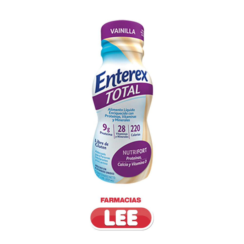 ENTEREX TOTAL VAINILLA 8 OZ