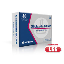 GLICLAZIDA 80MG. X 40 TABS (POR UNIDAD)
