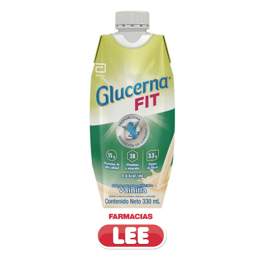 GLUCERNA FIT SABOR VAINILLA 330 ML
