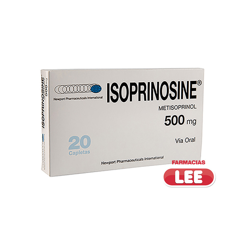 ISOPRINOSINE 500MG X 20 CAPLETAS (POR UNIDAD)