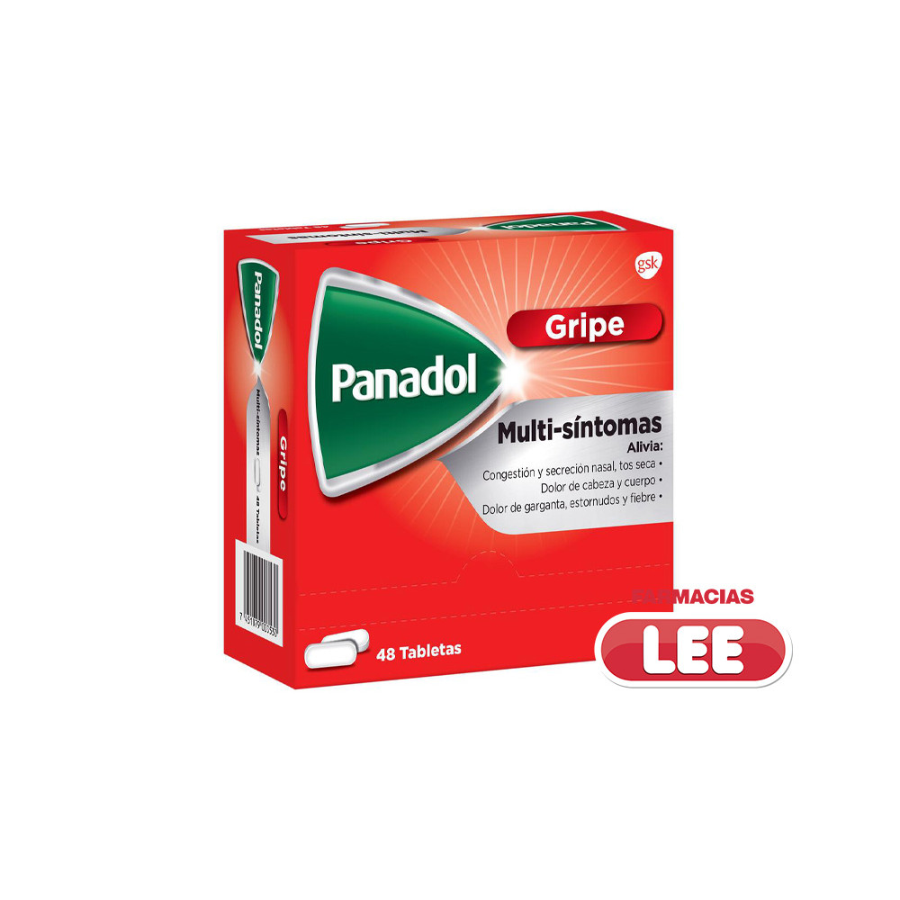 PANADOL MULTISINTOMAS X 48 TABLETAS (24 SOBRES) (POR UNIDAD)