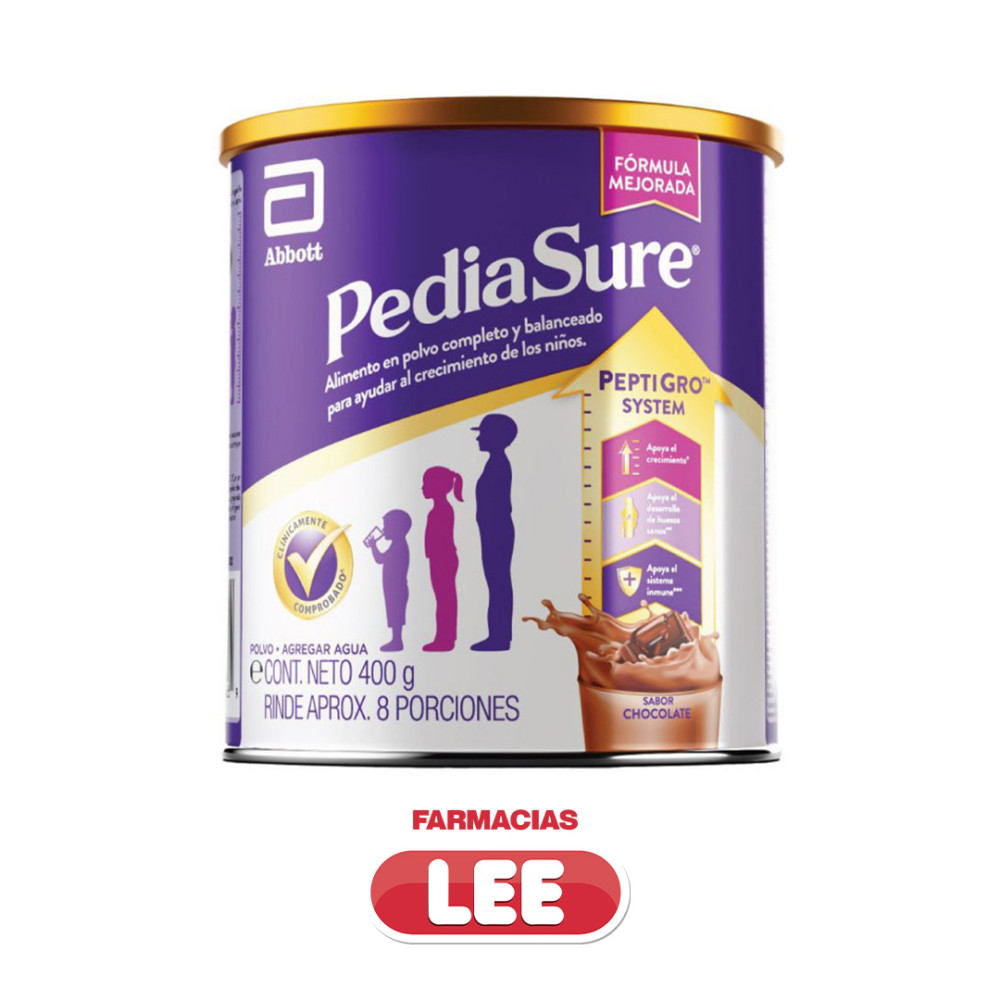 PEDIASURE CHOCOLATE 400 GRAMOS