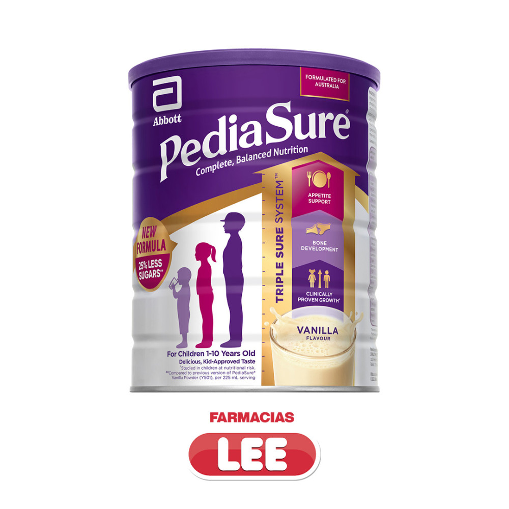 PEDIASURE SUPERSONIC TRIPLE SURE VAINILL 1600 G
