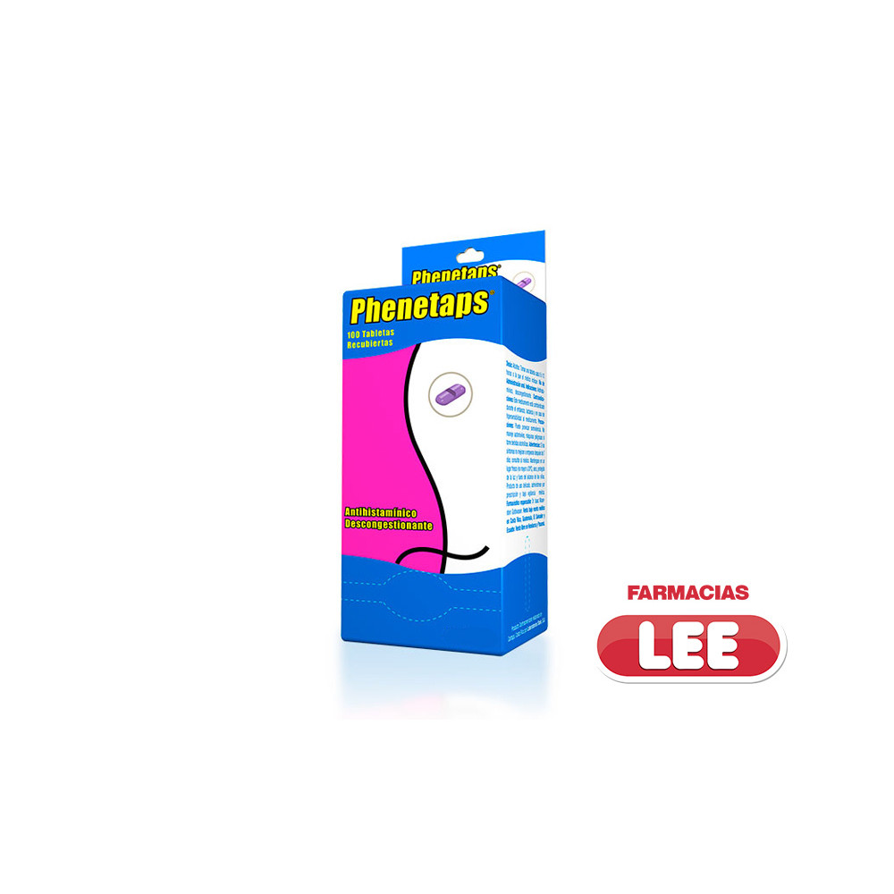 PHENETAPS X 100 CAP (POR UNIDAD)