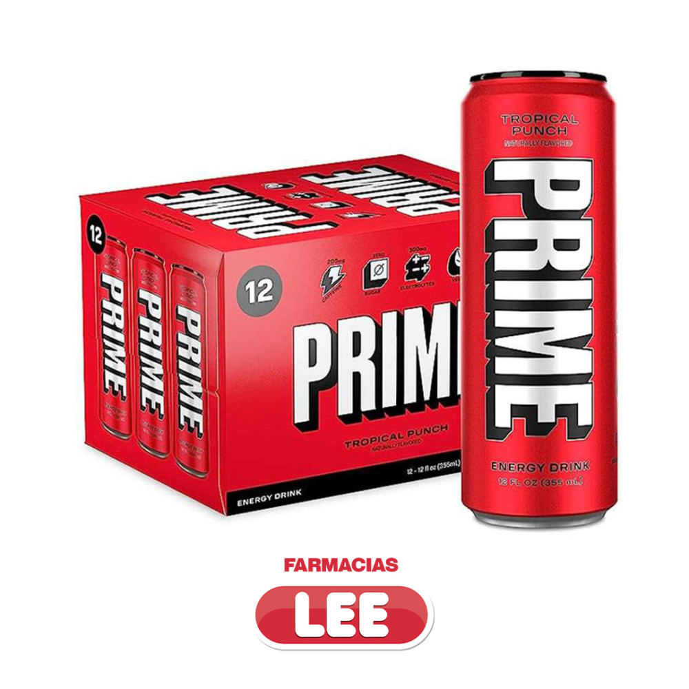 PRIME ENERGY TROPICAL PUNCH (12 FL OZ.) CAJA