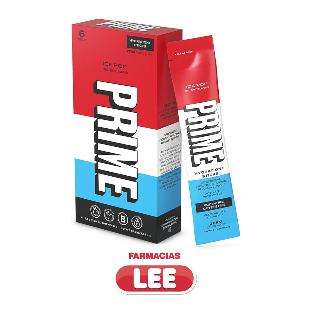 PRIME HYDRATION DRINK MIX ICE POP (6 STICKS)