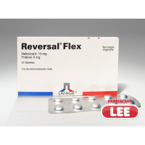 REVERSAL FLEX X 20 TABLETAS (POR UNIDAD)