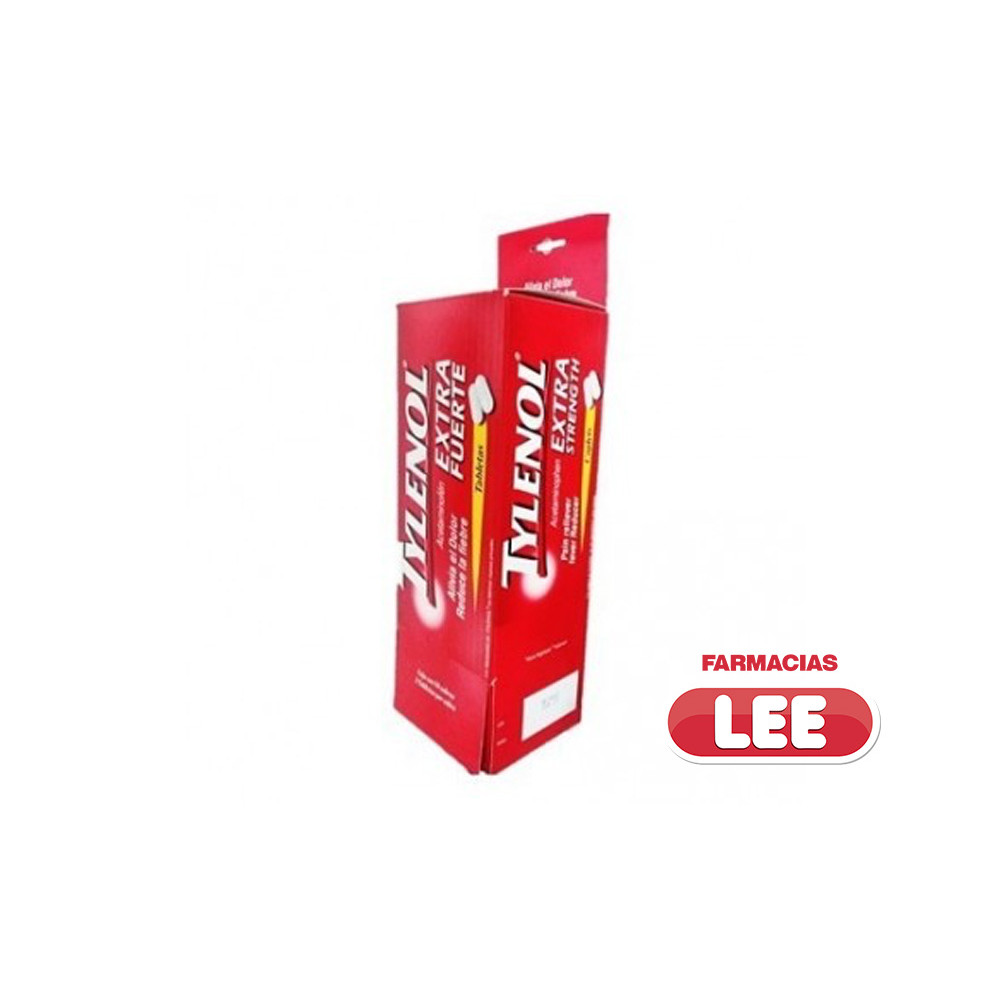 TYLENOL EXTRA/F 50X2 CAPL X50 (POR UNIDAD)