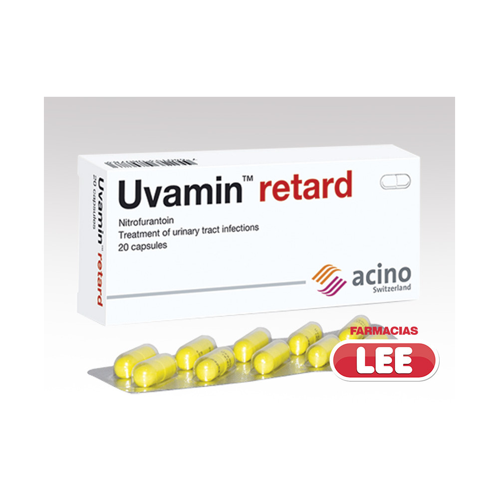 UVAMIN RETARD 100MG X 100 CAP (POR UNIDAD)