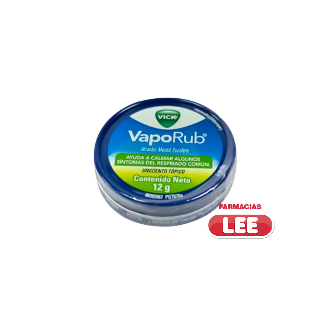 VICK VAPORUB LATA 12 G X 12 (POR UNIDAD)