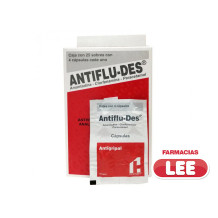 ANTIFLU-DES CAPSULAS DISPENSADOR 100 (POR UNIDAD)