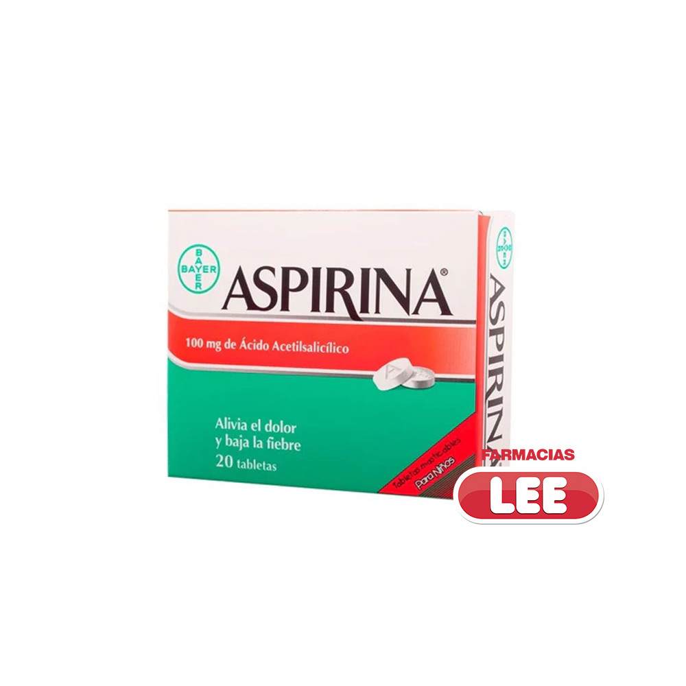 ASPIRINA NIÑO 100MG X100 (POR UNIDAD)