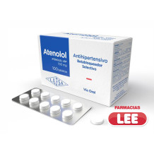 ATENOLOL 100 MG TAB. X1000 LAFSA (POR UNIDAD)