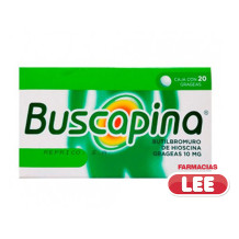 BUSCAPINA 10MG X 20 GRAGEAS (POR UNIDAD)
