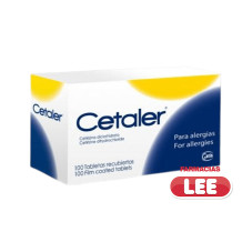 CETALER 10 MG. X 100 TAB (POR UNIDAD)