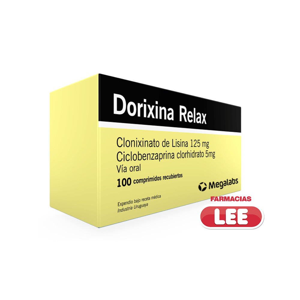 DORIXINA RELAX 125 MG X 200 COMP (POR UNIDAD)