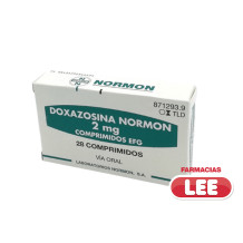 DOXAZOSINA NORMON 2MG X 28 (POR UNIDAD)