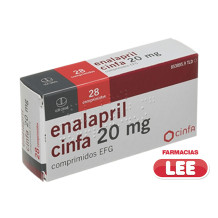 ENALAPRIL 20 MG X 252 CAP ( CINFA ) (POR UNIDAD)