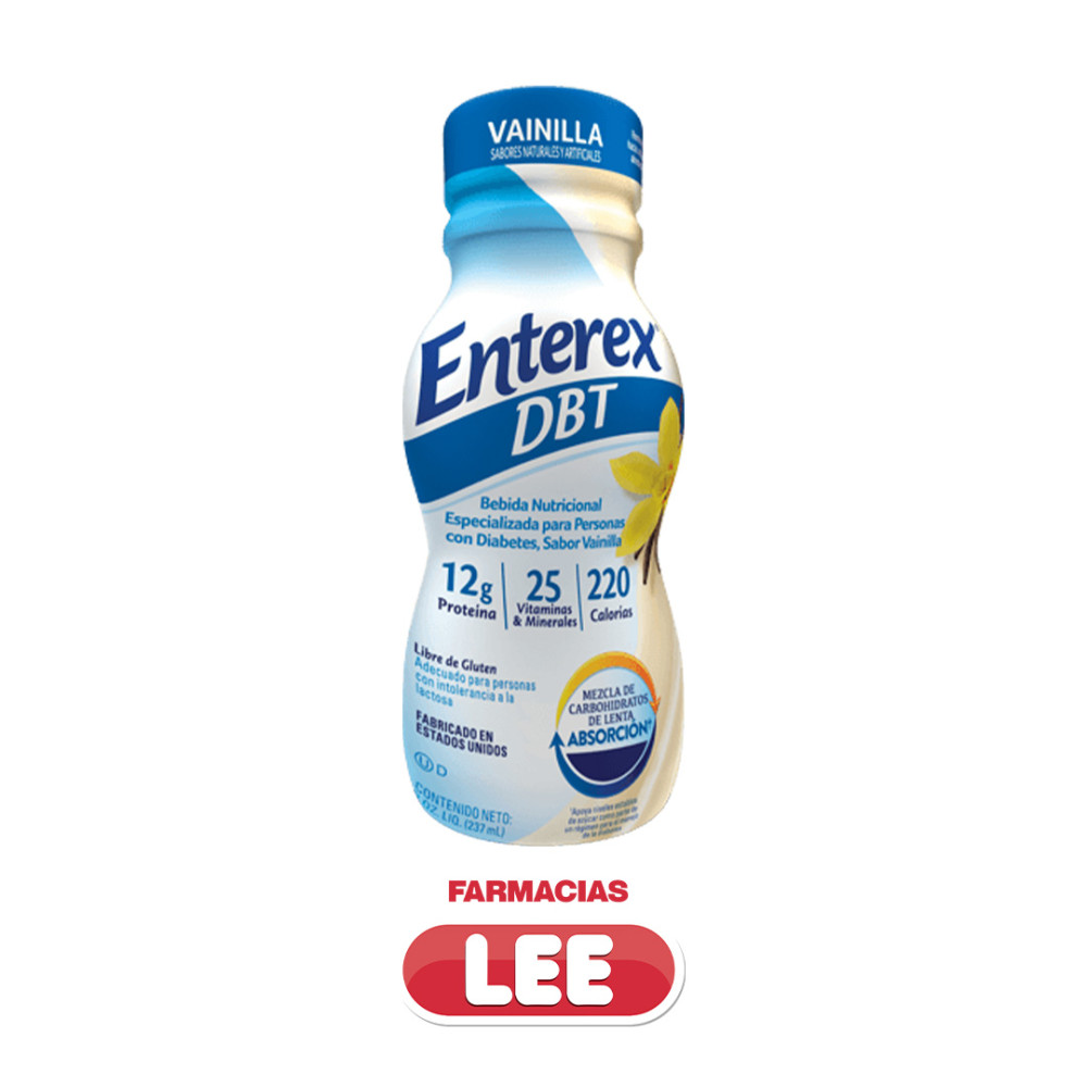 ENTEREX DIABETICO VAINILLA 8OZ.
