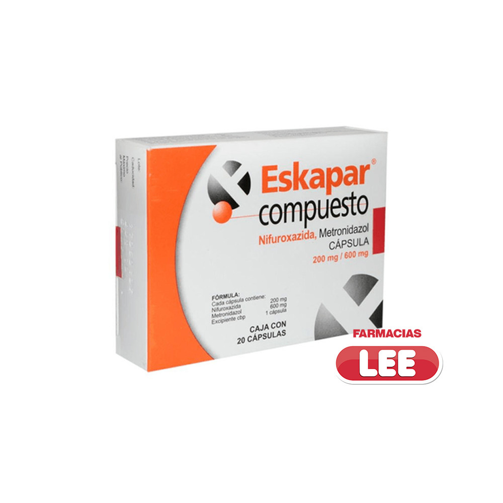 ESKAPAR COMPUESTO X 20 CAP (POR UNIDAD)