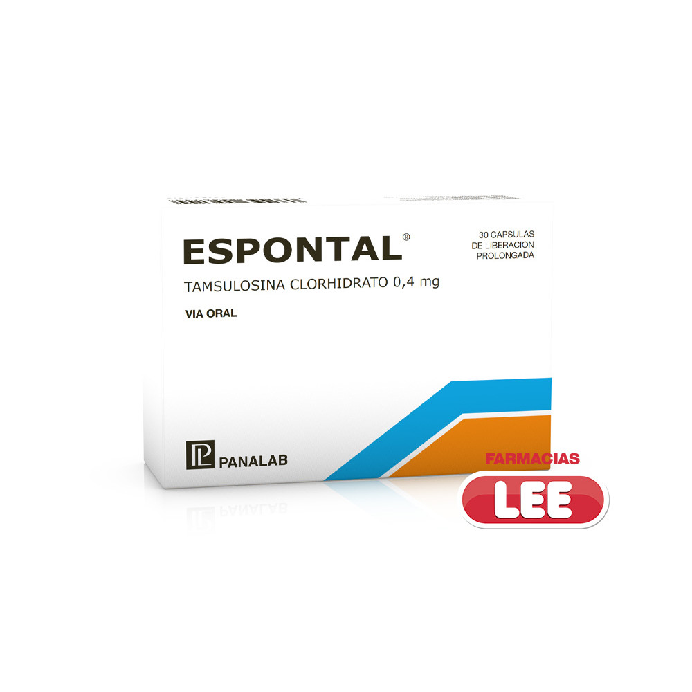 ESPONTAL 0.4 MG X 30 COMP (POR UNIDAD)