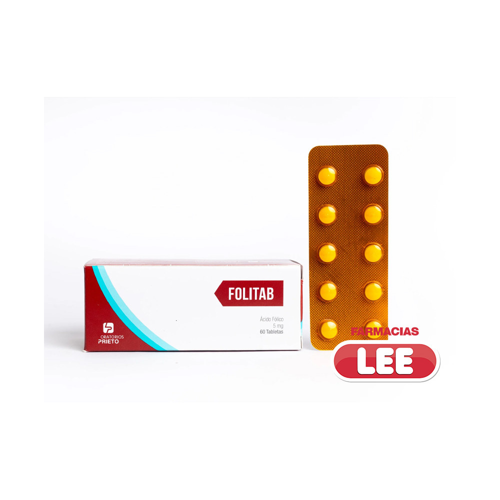FOLITAB 5MG X 500 (POR UNIDAD)
