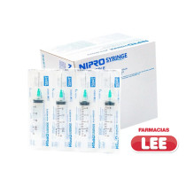 NIPRO JERINGA 5ML X 21G X 1-1/2" X 100(POR UNIDAD)