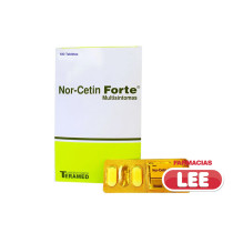 NOR-CETIN X 50 BLISTER X 2 TAB (POR UNIDAD)
