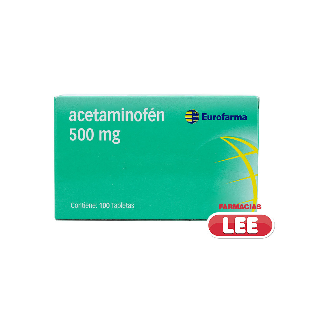 ACETAMINOFEN 500 PME X 100 TABLETAS (POR UNIDAD)