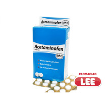 ACETAMINOFEN MK 500MG X 100 TAB (POR UNIDAD)