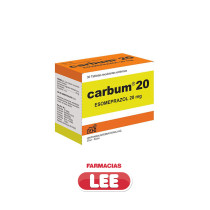 CARBUM 20 MG X 30 TABLETAS (POR UNIDAD)