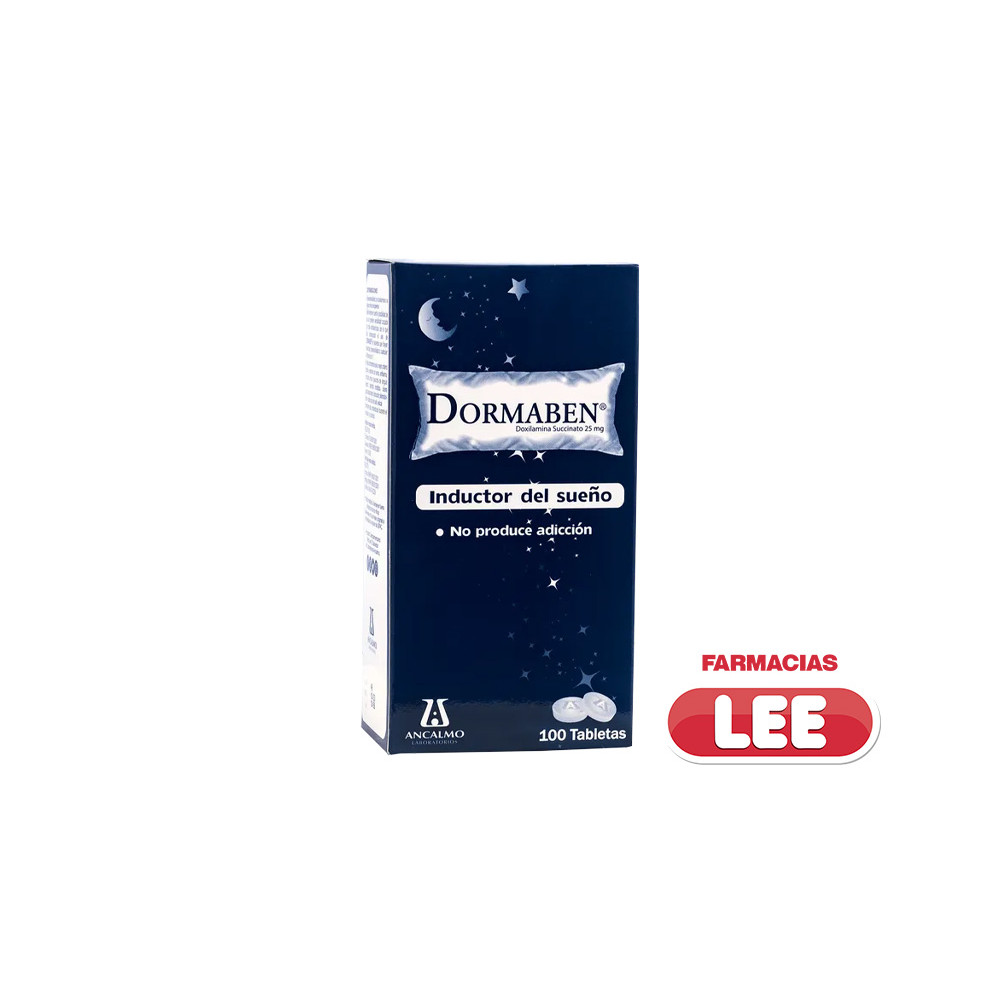 DORMABEN 25MG X 100 TAB (POR UNIDAD)