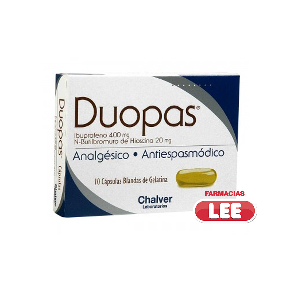 DUO PAS X 10 GEL CAPS (POR UNIDAD)