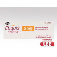 ELIQUIS 5 MG X 60 TAB (POR UNIDAD)