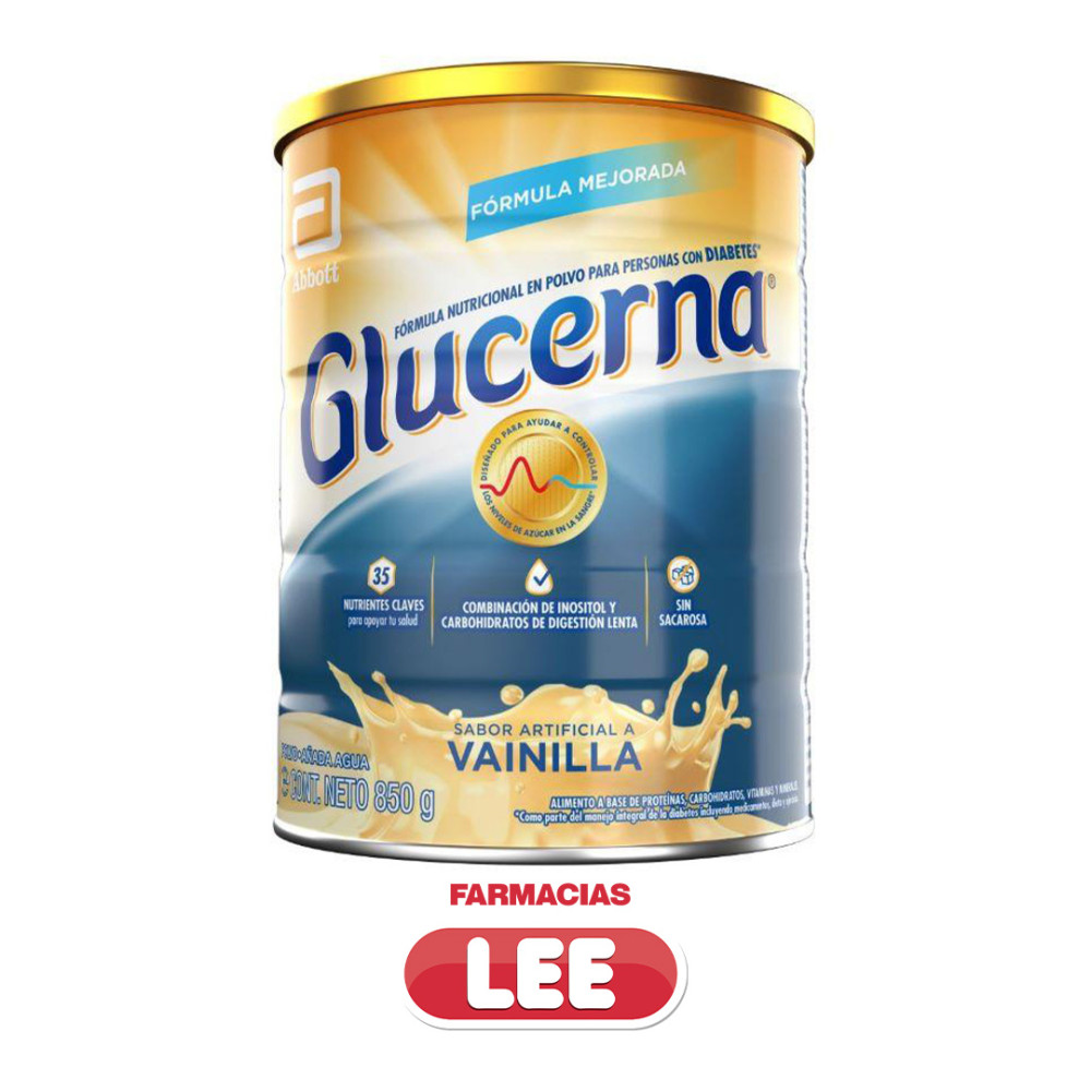 GLUCERNA VAINILLA 850 GR